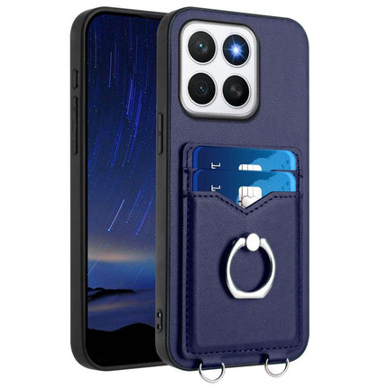 R20 Ring Card Holder Phone Case, For Honor 400 Lite Global / X70i, For Honor X8c 4G, For Honor X60 Pro / X9c / Magic7 Lite, For Honor X60 / X9c Smart