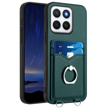 R20 Ring Card Holder Phone Case, For Honor 400 Lite Global / X70i, For Honor X8c 4G, For Honor X60 Pro / X9c / Magic7 Lite, For Honor X60 / X9c Smart