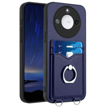 R20 Ring Card Holder Phone Case, For Honor 400 Lite Global / X70i, For Honor X8c 4G, For Honor X60 Pro / X9c / Magic7 Lite, For Honor X60 / X9c Smart
