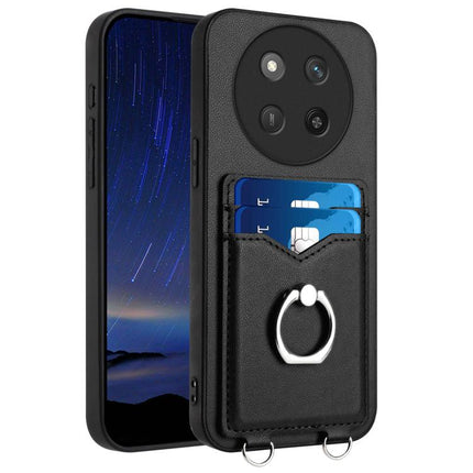 R20 Ring Card Holder Phone Case, For Honor 400 Lite Global / X70i, For Honor X8c 4G, For Honor X60 Pro / X9c / Magic7 Lite, For Honor X60 / X9c Smart