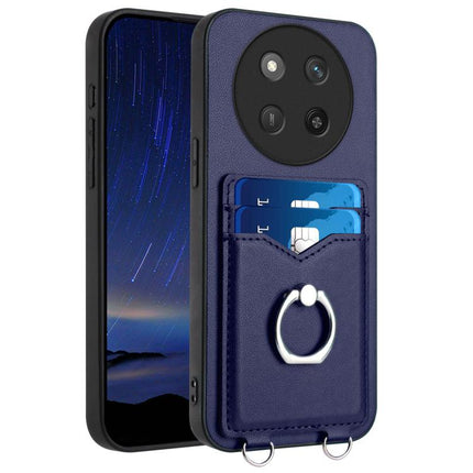 R20 Ring Card Holder Phone Case, For Honor 400 Lite Global / X70i, For Honor X8c 4G, For Honor X60 Pro / X9c / Magic7 Lite, For Honor X60 / X9c Smart