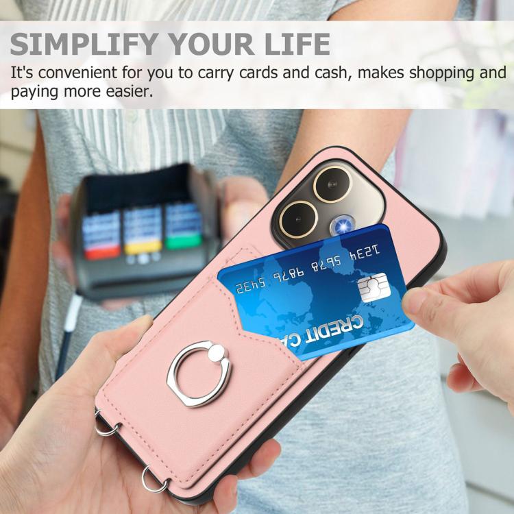 R20 Ring Card Holder Phone Case