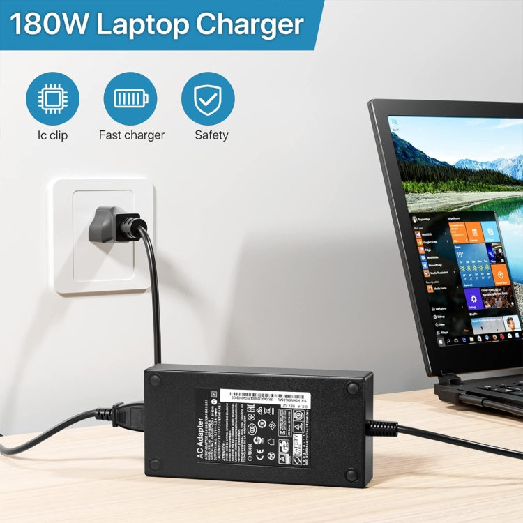 180W 19.5V 9.23A Laptop Notebook Power Adapter For Acer 5.5 x 1.7mm, EU Plug, US Plug, UK Plug, AU Plug