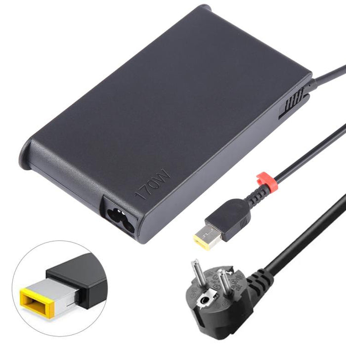 170W 20V 8.5A Lenovo Laptop Power Adapter – Big Square USB, EU/US/UK/AU