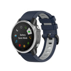 For Garmin Fenix 6S / Midnight Blue Gray