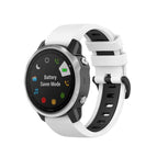 For Garmin Fenix 6S / White Black