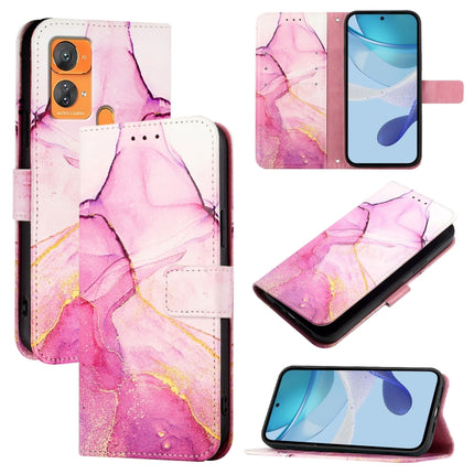 PT003 Marble Pattern Flip Leather Phone Case, For Oukitel C51, For Oukitel C38, For Oukitel C36 / C35, For Oukitel C33