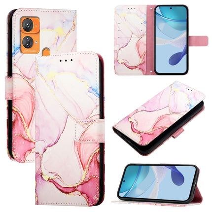 PT003 Marble Pattern Flip Leather Phone Case, For Oukitel C51, For Oukitel C38, For Oukitel C36 / C35, For Oukitel C33