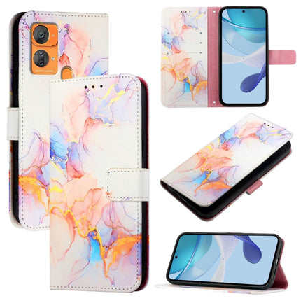 PT003 Marble Pattern Flip Leather Phone Case, For Oukitel C38, For Oukitel C36 / C35, For Oukitel C33