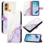 For Oukitel C33 / White Purple
