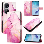 For Oukitel C38 / Pink Purple Gold