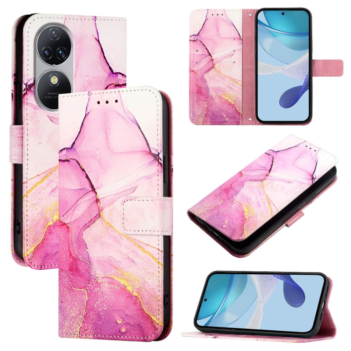 PT003 Marble Pattern Flip Leather Phone Case, For Oukitel C38, For Oukitel C36 / C35, For Oukitel C33