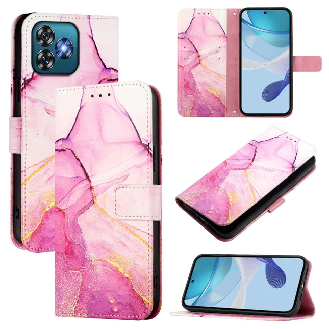 PT003 Marble Pattern Flip Leather Phone Case, For Oukitel C53, For Oukitel C50, For Oukitel C37, For Oukitel C51