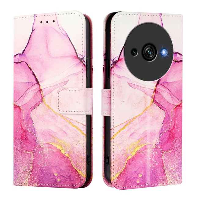 PT003 Marble Pattern Flip Leather Phone Case, For Oukitel C59 / C59 Pro, For Oukitel C53, For Oukitel C50, For Oukitel C37
