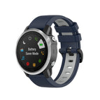 For Garmin Fenix 6X / Midnight Blue Gray