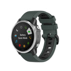 For Garmin Fenix 6X / Olive Green Black