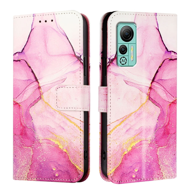 PT003 Marble Pattern Flip Leather Phone Case, For Ulefone Note 14
