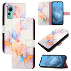 For Ulefone Note 14 / Galaxy Marble White