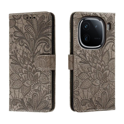 Lace Flower Embossing Flip Leather Phone Case, For vivo S18E, For vivo S18, For vivo iQOO 12 Pro, For vivo iQOO 12