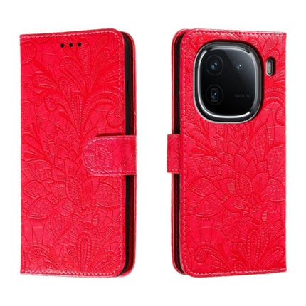 Lace Flower Embossing Flip Leather Phone Case, For vivo S18E, For vivo S18, For vivo iQOO 12 Pro, For vivo iQOO 12