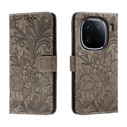 Lace Flower Embossing Flip Leather Phone Case, For vivo S18E, For vivo S18, For vivo iQOO 12 Pro, For vivo iQOO 12