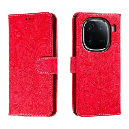 Lace Flower Embossing Flip Leather Phone Case, For vivo S18E, For vivo S18, For vivo iQOO 12 Pro, For vivo iQOO 12