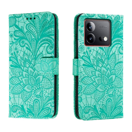 Lace Flower Embossing Flip Leather Phone Case, For vivo S17, For vivo S17E, For vivo iQOO Neo8, For vivo Y78