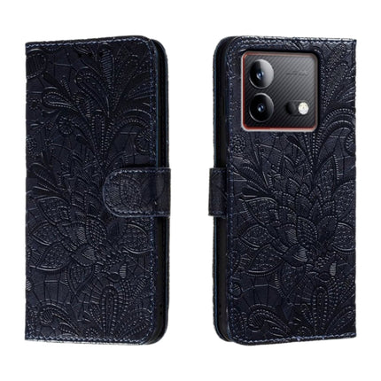 Lace Flower Embossing Flip Leather Phone Case, For vivo S17, For vivo S17E, For vivo iQOO Neo8, For vivo Y78