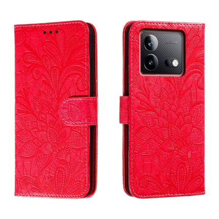 Lace Flower Embossing Flip Leather Phone Case, For vivo S17, For vivo S17E, For vivo iQOO Neo8, For vivo Y78