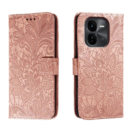Lace Flower Embossing Flip Leather Phone Case, For vivo iQOO 15, For vivo Y500 5G, For vivo Y38, For vivo iQOO Z9X