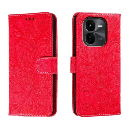 Lace Flower Embossing Flip Leather Phone Case, For vivo iQOO 15, For vivo Y500 5G, For vivo Y38, For vivo iQOO Z9X