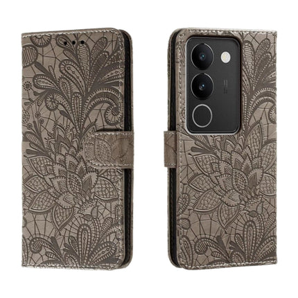 Lace Flower Embossing Flip Leather Phone Case, For vivo S17, For vivo S17E, For vivo iQOO Neo8, For vivo Y78