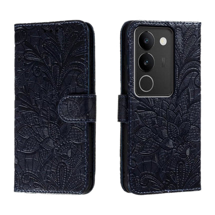 Lace Flower Embossing Flip Leather Phone Case, For vivo S17, For vivo S17E, For vivo iQOO Neo8, For vivo Y78