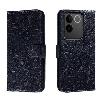 Lace Flower Embossing Flip Leather Phone Case, For vivo S17, For vivo S17E, For vivo iQOO Neo8, For vivo Y78