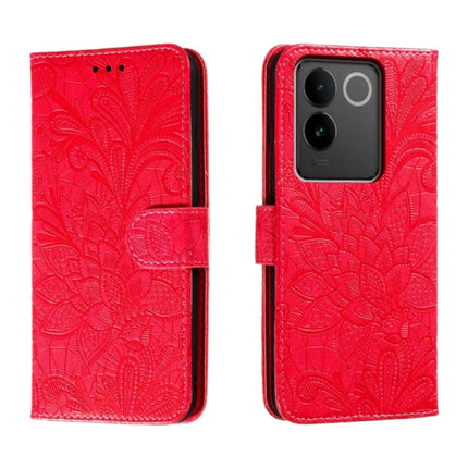 Lace Flower Embossing Flip Leather Phone Case, For vivo S17, For vivo S17E, For vivo iQOO Neo8, For vivo Y78
