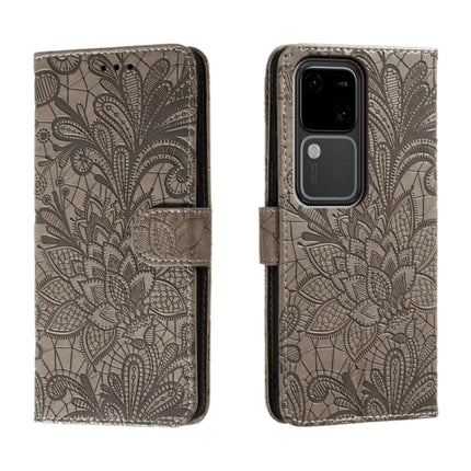 Lace Flower Embossing Flip Leather Phone Case, For vivo S18E, For vivo S18, For vivo iQOO 12 Pro, For vivo iQOO 12