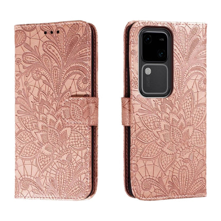 Lace Flower Embossing Flip Leather Phone Case, For vivo S18E, For vivo S18, For vivo iQOO 12 Pro, For vivo iQOO 12