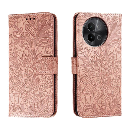 Lace Flower Embossing Flip Leather Phone Case, For vivo S18E, For vivo S18, For vivo iQOO 12 Pro, For vivo iQOO 12