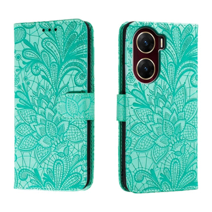 Lace Flower Embossing Flip Leather Phone Case, For vivo Y200 5G, For vivo Y17S, For vivo V29E, For vivo Y35M+