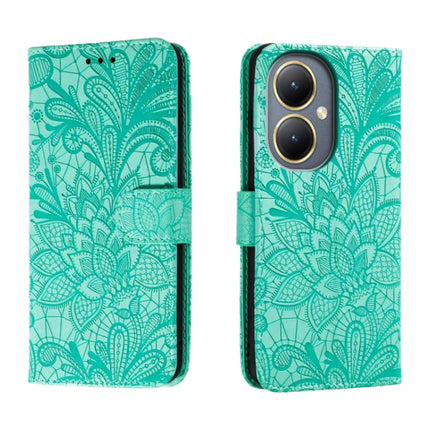 Lace Flower Embossing Flip Leather Phone Case, For vivo Y200 5G, For vivo Y17S, For vivo V29E, For vivo Y35M+