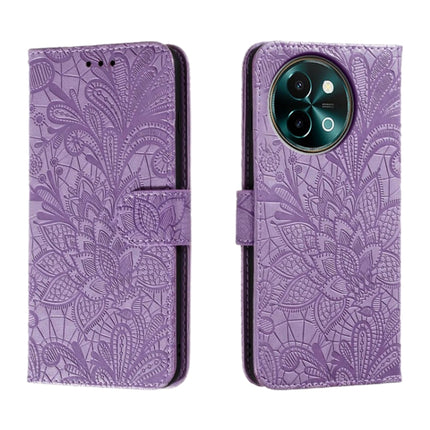 Lace Flower Embossing Flip Leather Phone Case, For vivo iQOO 15, For vivo Y500 5G, For vivo Y38, For vivo iQOO Z9X
