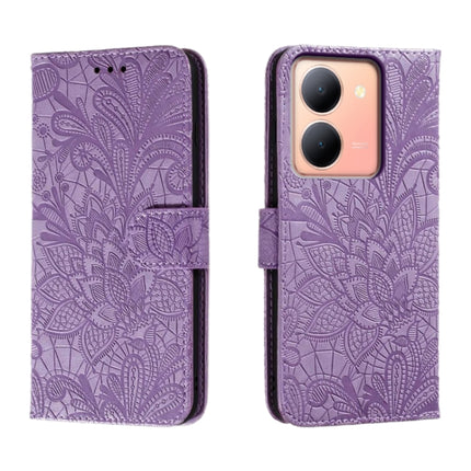 Lace Flower Embossing Flip Leather Phone Case, For vivo S17, For vivo S17E, For vivo iQOO Neo8, For vivo Y78