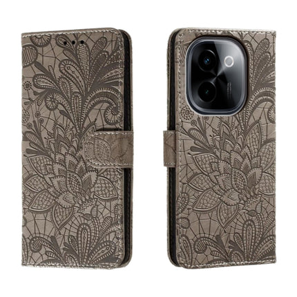 Lace Flower Embossing Flip Leather Phone Case, For vivo Y200 5G, For vivo Y17S, For vivo V29E, For vivo Y35M+