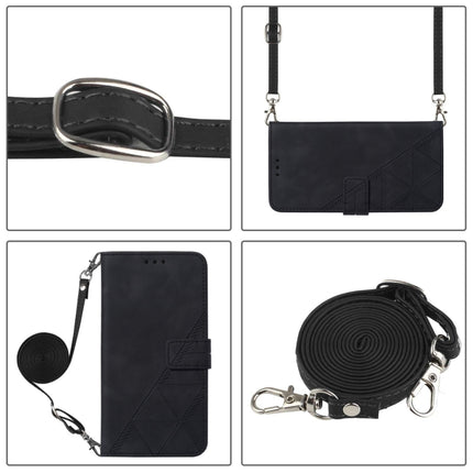Crossbody 3D Embossed Flip Leather Phone Case, For vivo S19, For vivo Y28 4G, For vivo X100 Pro, For vivo X100