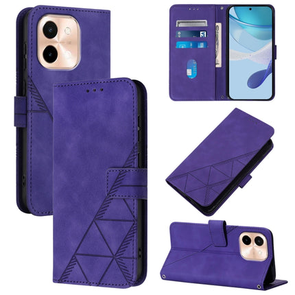 Crossbody 3D Embossed Flip Leather Phone Case, For vivo S19, For vivo Y28 4G, For vivo X100 Pro, For vivo X100