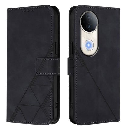 Crossbody 3D Embossed Flip Leather Phone Case, For vivo S20, For vivo S20 Pro, For vivo Y300, For vivo S19 Pro