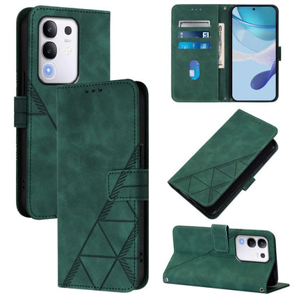 Crossbody 3D Embossed Flip Leather Phone Case, For vivo V50 Lite 5G, For vivo Y29S 5G / Y04 4G Global, For vivo Y29 4G Global, For vivo V50 Global
