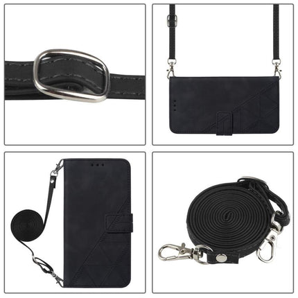 Crossbody 3D Embossed Flip Leather Phone Case, For vivo V60 Lite 5G Global, For vivo Y400 5G Global, For vivo Y400 4G, For vivo V60 5G Global