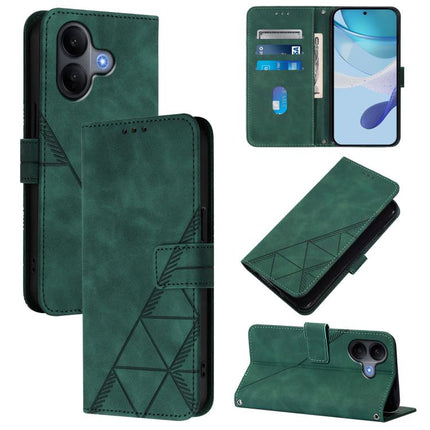 Crossbody 3D Embossed Flip Leather Phone Case, For vivo V60 Lite 5G Global, For vivo Y400 5G Global, For vivo Y400 4G, For vivo V60 5G Global