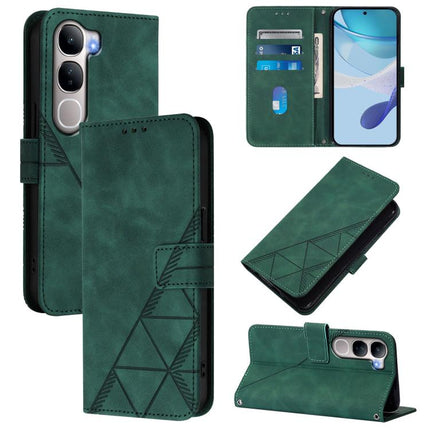 Crossbody 3D Embossed Flip Leather Phone Case, For vivo X300 Ultra, For vivo X300 Pro, For vivo X300, For vivo Y31 5G Global